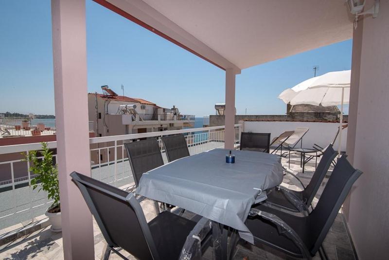 Grcka Reni Greece Beach Penthaus 3 Nea Kallikrateia Exterior photo