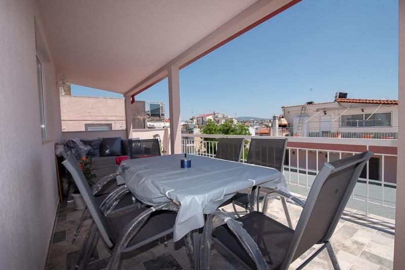 Grcka Reni Greece Beach Penthaus 3 Nea Kallikrateia Exterior photo